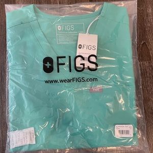 FIGS Women’s Surgical Green Scrub Top XXS